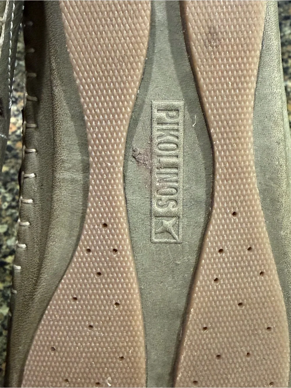 Pikolinos Olive Green Slip-On Women's Shoes Jerez size 40